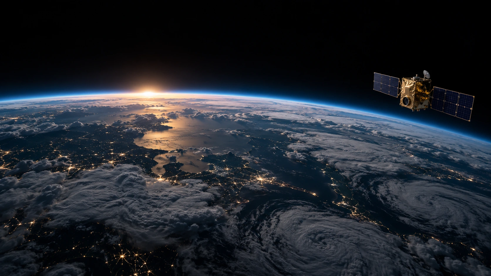 Earth from orbit